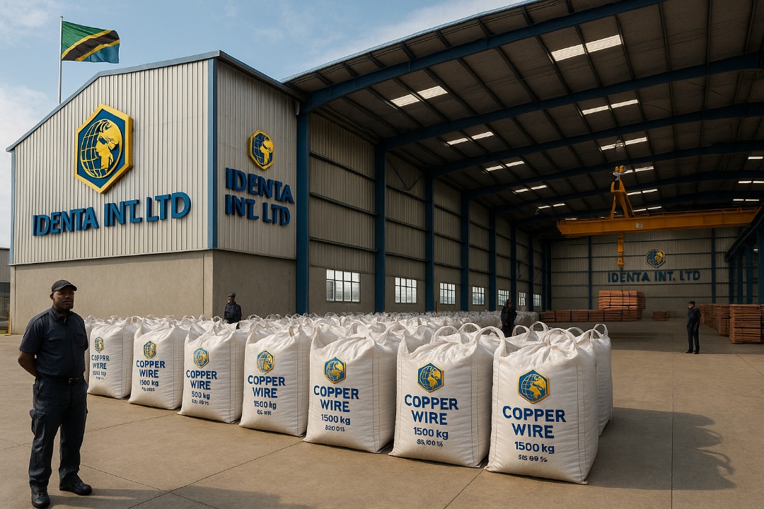 Copper-Export-Warehouse-Storage-Identa-Group Interior of Identa Group’s export-ready warehouse with copper products in stock.