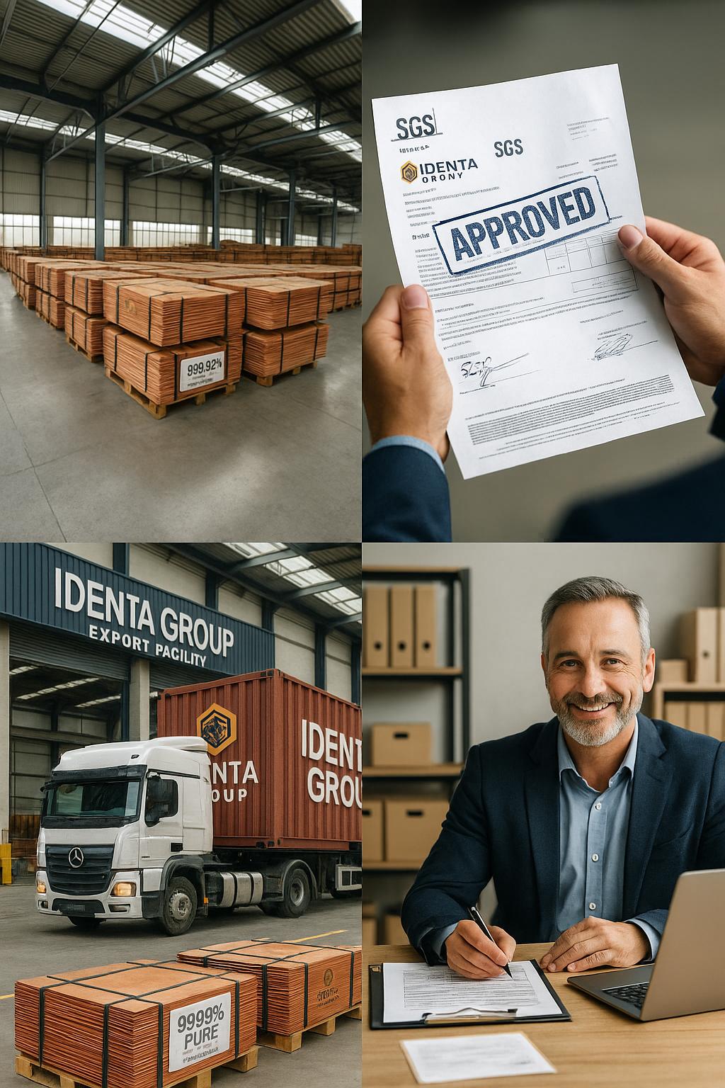 Identa Group headquarters in Dar Es Salaam Tanzania handling copper export contracts
Caption: “Our export team handles secure copper contracts directly from our Dar Es Salaam HQ