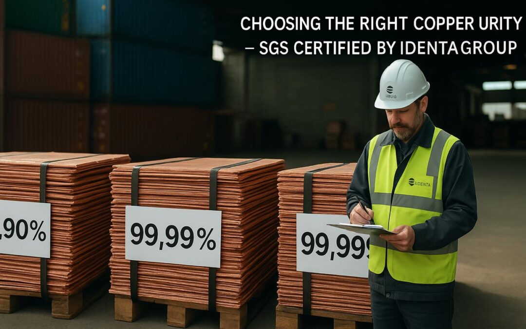 Copper Purity Grades Explained: 99.90% vs 99.99% vs 99.999% - Identa Group