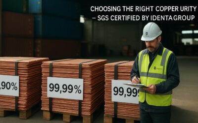 Copper Purity Grades Explained: 99.90% vs 99.99% vs 99.999%